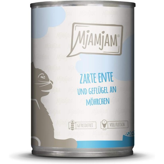 MjAMjAM - Premium wet food for dogs - delicious beef on cooked potatoes with crisp peas, 1 pack (1 x 800 g), grain-free with extra meat MjAMjAM - Premium wet food for dogs - delicious beef on cooked potatoes with crisp peas, 1 pack (1 x 800 g), grain-free with extra meat