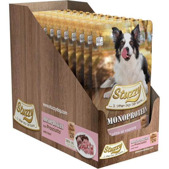 Monoprotein Grain & Gluten Free Wet Puppy Food Fresh Beef Flavour in Pate - Total 1.8 kg (12 Bags x 150 g) Monoprotein Grain & Gluten Free Wet Puppy Food Fresh Beef Flavour in Pate - Total 1.8 kg (12 Bags x 150 g)