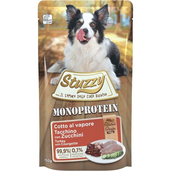 Monoprotein Grain & Gluten Free Wet Puppy Food Fresh Beef Flavour in Pate - Total 1.8 kg (12 Bags x 150 g) Monoprotein Grain & Gluten Free Wet Puppy Food Fresh Beef Flavour in Pate - Total 1.8 kg (12 Bags x 150 g)
