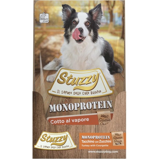 Monoprotein Grain & Gluten Free Wet Puppy Food Fresh Beef Flavour in Pate - Total 1.8 kg (12 Bags x 150 g) Monoprotein Grain & Gluten Free Wet Puppy Food Fresh Beef Flavour in Pate - Total 1.8 kg (12 Bags x 150 g)