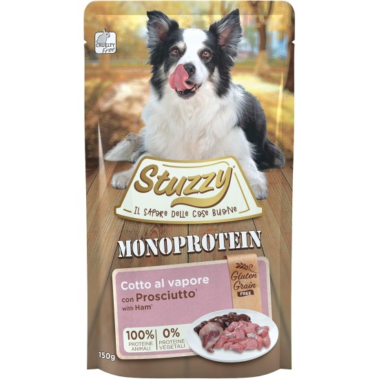 Monoprotein Grain & Gluten Free Wet Puppy Food Fresh Beef Flavour in Pate - Total 1.8 kg (12 Bags x 150 g) Monoprotein Grain & Gluten Free Wet Puppy Food Fresh Beef Flavour in Pate - Total 1.8 kg (12 Bags x 150 g)