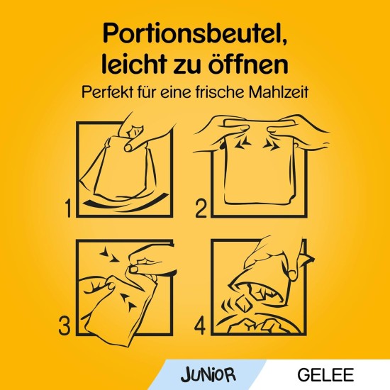 PEDIGREE Vital Protection Junior Portion Bag with Chicken and Rice in Jelly 24 x 100 g PEDIGREE Vital Protection Junior Portion Bag with Chicken and Rice in Jelly 24 x 100 g