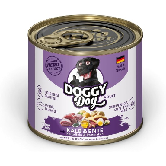 Paté Lamm Sensitive, 10 x 150 g, Wet Food for Dogs, Grain-Free Dog Food with Salmon Oil and Green-Lipped Mussel, Particularly Well Tolerated Complete Food, Made in Germany Paté Lamm Sensitive, 10 x 150 g, Wet Food for Dogs, Grain-Free Dog Food with Salmon Oil and Green-Lipped Mussel, Particularly Well Tolerated Complete Food, Made in Germany