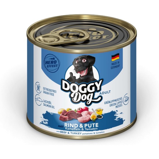 Paté Lamm Sensitive, 10 x 150 g, Wet Food for Dogs, Grain-Free Dog Food with Salmon Oil and Green-Lipped Mussel, Particularly Well Tolerated Complete Food, Made in Germany Paté Lamm Sensitive, 10 x 150 g, Wet Food for Dogs, Grain-Free Dog Food with Salmon Oil and Green-Lipped Mussel, Particularly Well Tolerated Complete Food, Made in Germany