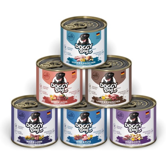 Paté Lamm Sensitive, 10 x 150 g, Wet Food for Dogs, Grain-Free Dog Food with Salmon Oil and Green-Lipped Mussel, Particularly Well Tolerated Complete Food, Made in Germany Paté Lamm Sensitive, 10 x 150 g, Wet Food for Dogs, Grain-Free Dog Food with Salmon Oil and Green-Lipped Mussel, Particularly Well Tolerated Complete Food, Made in Germany