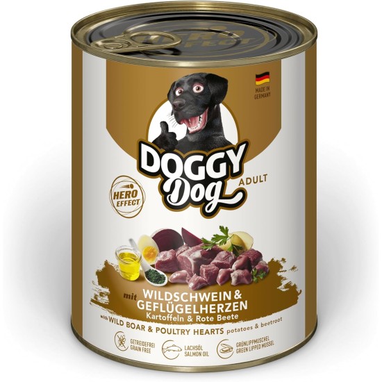 Paté Lamm Sensitive, 10 x 150 g, Wet Food for Dogs, Grain-Free Dog Food with Salmon Oil and Green-Lipped Mussel, Particularly Well Tolerated Complete Food, Made in Germany Paté Lamm Sensitive, 10 x 150 g, Wet Food for Dogs, Grain-Free Dog Food with Salmon Oil and Green-Lipped Mussel, Particularly Well Tolerated Complete Food, Made in Germany