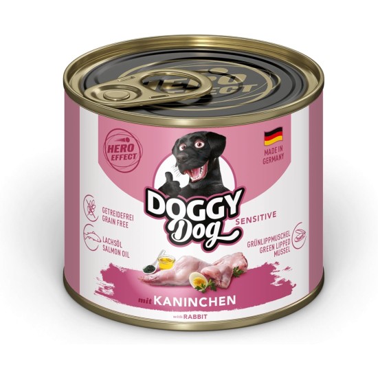 Paté Lamm Sensitive, 10 x 150 g, Wet Food for Dogs, Grain-Free Dog Food with Salmon Oil and Green-Lipped Mussel, Particularly Well Tolerated Complete Food, Made in Germany Paté Lamm Sensitive, 10 x 150 g, Wet Food for Dogs, Grain-Free Dog Food with Salmon Oil and Green-Lipped Mussel, Particularly Well Tolerated Complete Food, Made in Germany