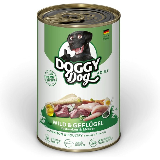 Paté Lamm Sensitive, 10 x 150 g, Wet Food for Dogs, Grain-Free Dog Food with Salmon Oil and Green-Lipped Mussel, Particularly Well Tolerated Complete Food, Made in Germany Paté Lamm Sensitive, 10 x 150 g, Wet Food for Dogs, Grain-Free Dog Food with Salmon Oil and Green-Lipped Mussel, Particularly Well Tolerated Complete Food, Made in Germany