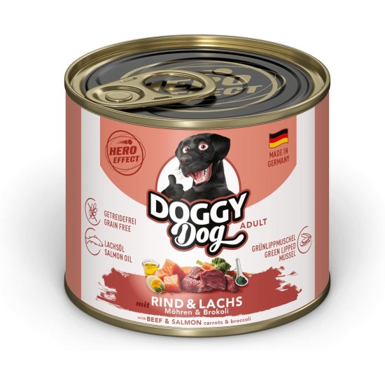 Paté Lamm Sensitive, 10 x 150 g, Wet Food for Dogs, Grain-Free Dog Food with Salmon Oil and Green-Lipped Mussel, Particularly Well Tolerated Complete Food, Made in Germany Paté Lamm Sensitive, 10 x 150 g, Wet Food for Dogs, Grain-Free Dog Food with Salmon Oil and Green-Lipped Mussel, Particularly Well Tolerated Complete Food, Made in Germany