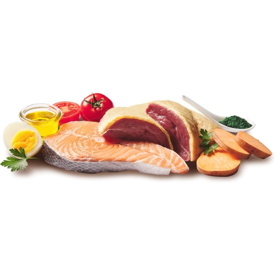 Paté Lamm Sensitive, 10 x 150 g, Wet Food for Dogs, Grain-Free Dog Food with Salmon Oil and Green-Lipped Mussel, Particularly Well Tolerated Complete Food, Made in Germany Paté Lamm Sensitive, 10 x 150 g, Wet Food for Dogs, Grain-Free Dog Food with Salmon Oil and Green-Lipped Mussel, Particularly Well Tolerated Complete Food, Made in Germany