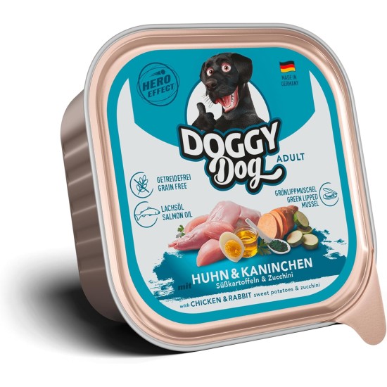 Paté Lamm Sensitive, 10 x 150 g, Wet Food for Dogs, Grain-Free Dog Food with Salmon Oil and Green-Lipped Mussel, Particularly Well Tolerated Complete Food, Made in Germany Paté Lamm Sensitive, 10 x 150 g, Wet Food for Dogs, Grain-Free Dog Food with Salmon Oil and Green-Lipped Mussel, Particularly Well Tolerated Complete Food, Made in Germany