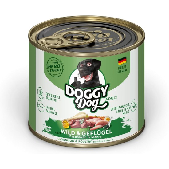 Paté Lamm Sensitive, 10 x 150 g, Wet Food for Dogs, Grain-Free Dog Food with Salmon Oil and Green-Lipped Mussel, Particularly Well Tolerated Complete Food, Made in Germany Paté Lamm Sensitive, 10 x 150 g, Wet Food for Dogs, Grain-Free Dog Food with Salmon Oil and Green-Lipped Mussel, Particularly Well Tolerated Complete Food, Made in Germany
