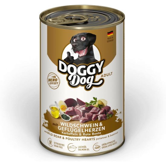 Paté Lamm Sensitive, 10 x 150 g, Wet Food for Dogs, Grain-Free Dog Food with Salmon Oil and Green-Lipped Mussel, Particularly Well Tolerated Complete Food, Made in Germany Paté Lamm Sensitive, 10 x 150 g, Wet Food for Dogs, Grain-Free Dog Food with Salmon Oil and Green-Lipped Mussel, Particularly Well Tolerated Complete Food, Made in Germany