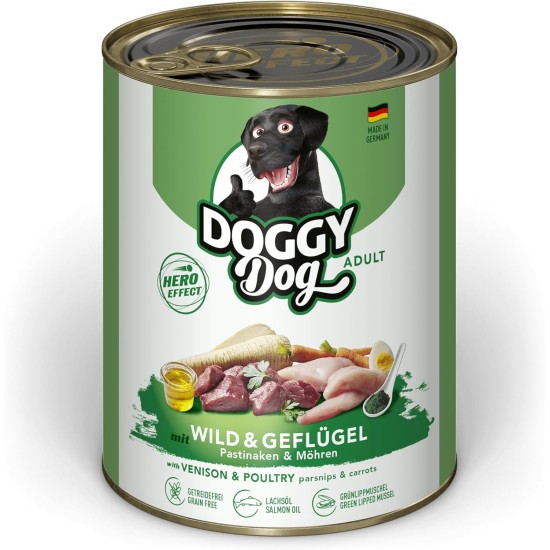 Paté Lamm Sensitive, 10 x 150 g, Wet Food for Dogs, Grain-Free Dog Food with Salmon Oil and Green-Lipped Mussel, Particularly Well Tolerated Complete Food, Made in Germany Paté Lamm Sensitive, 10 x 150 g, Wet Food for Dogs, Grain-Free Dog Food with Salmon Oil and Green-Lipped Mussel, Particularly Well Tolerated Complete Food, Made in Germany
