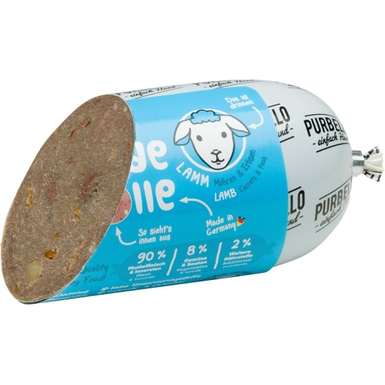 PurBello 8x Dog Food Lamb 800 g PurBello 8x Dog Food Lamb 800 g