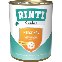 RINTI - Canine Intestinal | Easy to digest diet wet food for adult dogs with gastrointestinal problems. Complete food with increased electrolyte content in a tin | 6 x 800g chicken RINTI - Canine Intestinal | Easy to digest diet wet food for adult dogs with gastrointestinal problems. Complete food with increased electrolyte content in a tin | 6 x 800g chicken