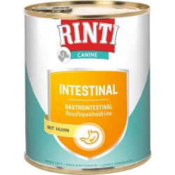 RINTI - Canine Intestinal | Easy to digest diet wet food for adult dogs with gastrointestinal problems. Complete food with increased electrolyte content in a tin | 6 x 800g chicken RINTI - Canine Intestinal | Easy to digest diet wet food for adult dogs with gastrointestinal problems. Complete food with increased electrolyte content in a tin | 6 x 800g chicken