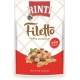 RINTI - Filetto | Easily Digestible Wet Food for Adult Dogs Supplementary Food in Jelly in Fresh Bag without Colourants and Preservatives | 24 x 100 g Duck + Duck Heart RINTI - Filetto | Easily Digestible Wet Food for Adult Dogs Supplementary Food in Jelly in Fresh Bag without Colourants and Preservatives | 24 x 100 g Duck + Duck Heart