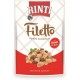 RINTI - Filetto | Easily Digestible Wet Food for Adult Dogs Supplementary Food in Jelly in Fresh Bag without Colourants and Preservatives | 24 x 100 g Duck + Duck Heart RINTI - Filetto | Easily Digestible Wet Food for Adult Dogs Supplementary Food in Jelly in Fresh Bag without Colourants and Preservatives | 24 x 100 g Duck + Duck Heart