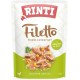 RINTI - Filetto | Easily Digestible Wet Food for Adult Dogs Supplementary Food in Jelly in Fresh Bag without Colourants and Preservatives | 24 x 100 g Duck + Duck Heart RINTI - Filetto | Easily Digestible Wet Food for Adult Dogs Supplementary Food in Jelly in Fresh Bag without Colourants and Preservatives | 24 x 100 g Duck + Duck Heart