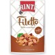 RINTI - Filetto | Easily Digestible Wet Food for Adult Dogs Supplementary Food in Jelly in Fresh Bag without Colourants and Preservatives | 24 x 100 g Duck + Duck Heart RINTI - Filetto | Easily Digestible Wet Food for Adult Dogs Supplementary Food in Jelly in Fresh Bag without Colourants and Preservatives | 24 x 100 g Duck + Duck Heart