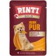RINTI - Gold | Easily Digestible Wet Food for Small Adult Dogs Complete Food in Fresh Bag without Moulded Meat, Soy or Artificial Additives | 10x100g Pure Chicken + Duck RINTI - Gold | Easily Digestible Wet Food for Small Adult Dogs Complete Food in Fresh Bag without Moulded Meat, Soy or Artificial Additives | 10x100g Pure Chicken + Duck
