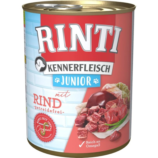 Rinti connoisseur meat SENIOR + chicken, pack of 12 (12 x 800 g) Rinti connoisseur meat SENIOR + chicken, pack of 12 (12 x 800 g)