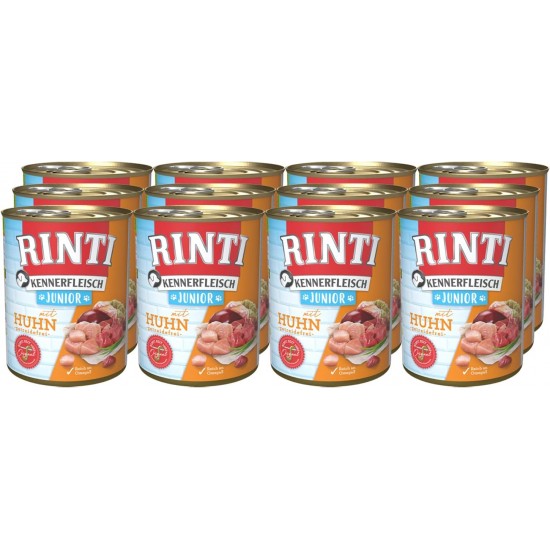Rinti connoisseur meat SENIOR + chicken, pack of 12 (12 x 800 g) Rinti connoisseur meat SENIOR + chicken, pack of 12 (12 x 800 g)