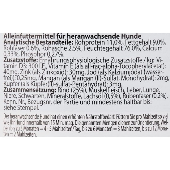 Rinti connoisseur meat SENIOR + chicken, pack of 12 (12 x 800 g) Rinti connoisseur meat SENIOR + chicken, pack of 12 (12 x 800 g)