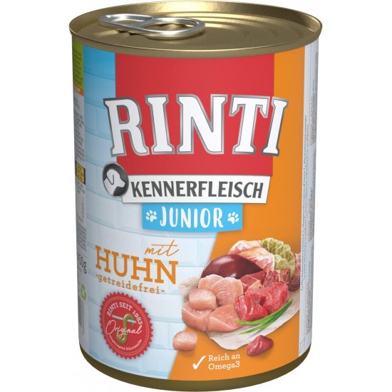 Rinti connoisseur meat SENIOR + chicken, pack of 12 (12 x 800 g) Rinti connoisseur meat SENIOR + chicken, pack of 12 (12 x 800 g)
