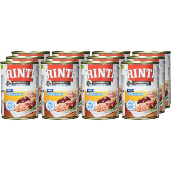 Rinti connoisseur meat SENIOR + chicken, pack of 12 (12 x 800 g) Rinti connoisseur meat SENIOR + chicken, pack of 12 (12 x 800 g)