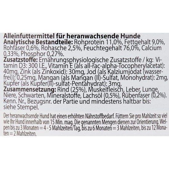 Rinti connoisseur meat SENIOR + chicken, pack of 12 (12 x 800 g) Rinti connoisseur meat SENIOR + chicken, pack of 12 (12 x 800 g)