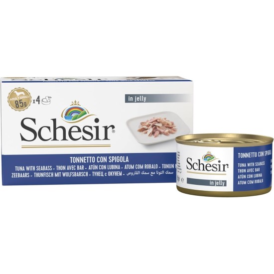 Schesir Dog Chicken Fillet with Ham, Dog Food Wet 18 Tins x 150g Schesir Dog Chicken Fillet with Ham, Dog Food Wet 18 Tins x 150g