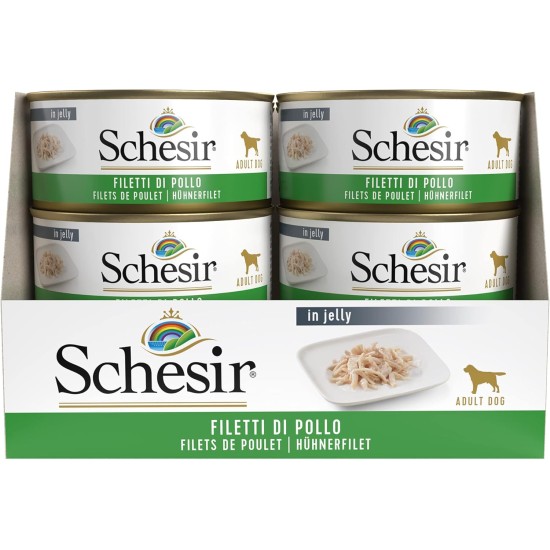 Schesir Dog Tuna Wet Dog Food 18 Cans x 150g Schesir Dog Tuna Wet Dog Food 18 Cans x 150g