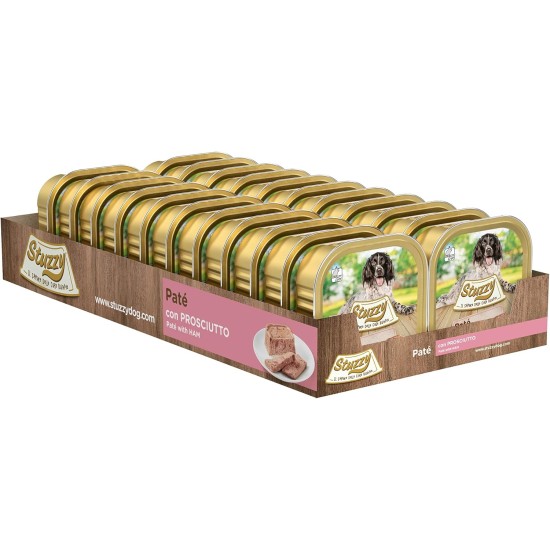 Stuzzy Mister Wet Puppy Food Chicken Pate and Meat in Pieces Total 3.3kg (22 Cups x 150g) Stuzzy Mister Wet Puppy Food Chicken Pate and Meat in Pieces Total 3.3kg (22 Cups x 150g)