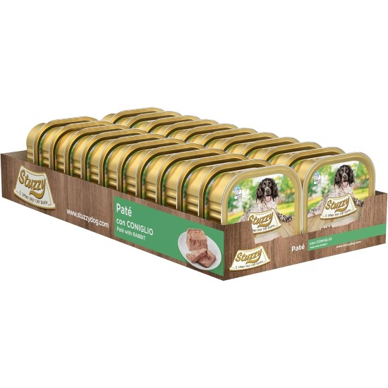 Stuzzy Mister Wet Puppy Food Chicken Pate and Meat in Pieces Total 3.3kg (22 Cups x 150g) Stuzzy Mister Wet Puppy Food Chicken Pate and Meat in Pieces Total 3.3kg (22 Cups x 150g)