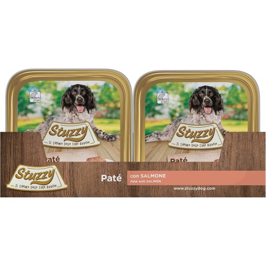 Stuzzy Mister Wet Puppy Food Chicken Pate and Meat in Pieces Total 3.3kg (22 Cups x 150g) Stuzzy Mister Wet Puppy Food Chicken Pate and Meat in Pieces Total 3.3kg (22 Cups x 150g)