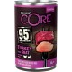 Wellness CORE 95 Percent, Dog Food Wet, Grain Free, High Meat Content, 6 x 400 g Wellness CORE 95 Percent, Dog Food Wet, Grain Free, High Meat Content, 6 x 400 g