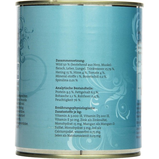 Wet Dog Food - N° 4 Chicken & Pheasant - Delicatessen Wet Food for Dogs & Puppies - Grain-Free & Sugar-Free - High Meat Content, 12 x 100 g Bags Wet Dog Food - N° 4 Chicken & Pheasant - Delicatessen Wet Food for Dogs & Puppies - Grain-Free & Sugar-Free - High Meat Content, 12 x 100 g Bags