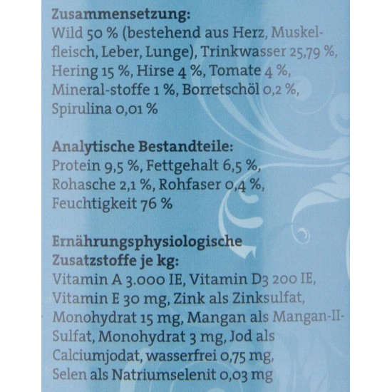 Wet Dog Food - N° 4 Chicken & Pheasant - Delicatessen Wet Food for Dogs & Puppies - Grain-Free & Sugar-Free - High Meat Content, 12 x 100 g Bags Wet Dog Food - N° 4 Chicken & Pheasant - Delicatessen Wet Food for Dogs & Puppies - Grain-Free & Sugar-Free - High Meat Content, 12 x 100 g Bags