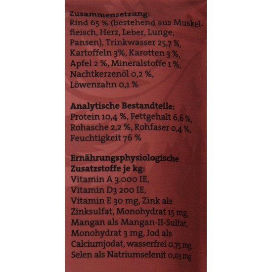 Wet Dog Food - N° 4 Chicken & Pheasant - Delicatessen Wet Food for Dogs & Puppies - Grain-Free & Sugar-Free - High Meat Content, 12 x 100 g Bags Wet Dog Food - N° 4 Chicken & Pheasant - Delicatessen Wet Food for Dogs & Puppies - Grain-Free & Sugar-Free - High Meat Content, 12 x 100 g Bags