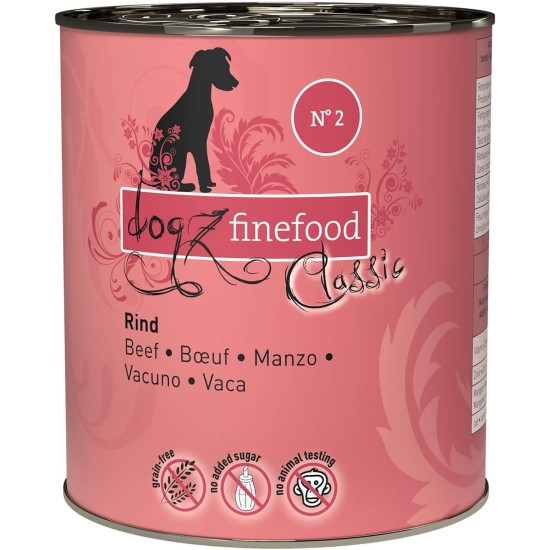 Wet Dog Food - N° 4 Chicken & Pheasant - Delicatessen Wet Food for Dogs & Puppies - Grain-Free & Sugar-Free - High Meat Content, 12 x 100 g Bags Wet Dog Food - N° 4 Chicken & Pheasant - Delicatessen Wet Food for Dogs & Puppies - Grain-Free & Sugar-Free - High Meat Content, 12 x 100 g Bags