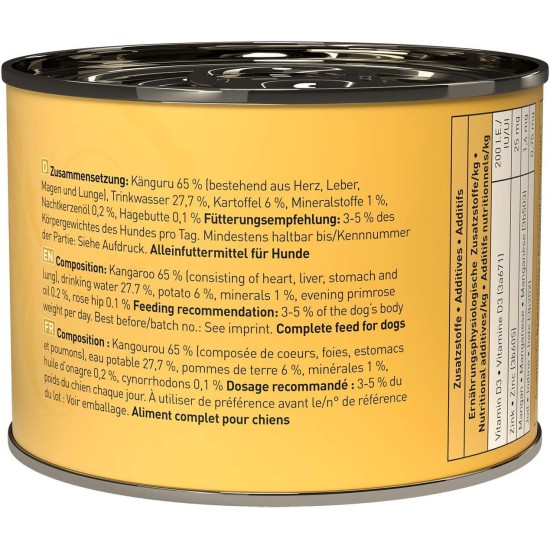 Wet Dog Food - N° 4 Chicken & Pheasant - Delicatessen Wet Food for Dogs & Puppies - Grain-Free & Sugar-Free - High Meat Content, 12 x 100 g Bags Wet Dog Food - N° 4 Chicken & Pheasant - Delicatessen Wet Food for Dogs & Puppies - Grain-Free & Sugar-Free - High Meat Content, 12 x 100 g Bags