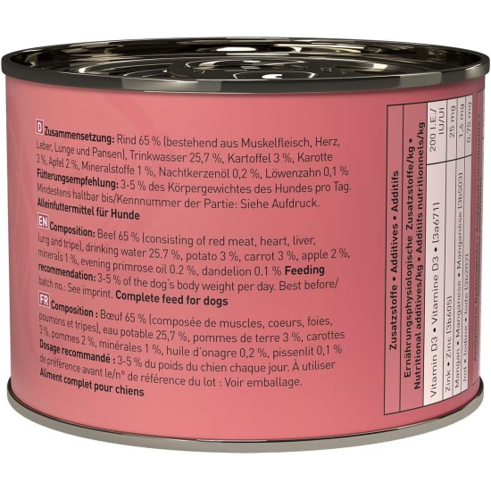 Wet Dog Food - N° 4 Chicken & Pheasant - Delicatessen Wet Food for Dogs & Puppies - Grain-Free & Sugar-Free - High Meat Content, 12 x 100 g Bags Wet Dog Food - N° 4 Chicken & Pheasant - Delicatessen Wet Food for Dogs & Puppies - Grain-Free & Sugar-Free - High Meat Content, 12 x 100 g Bags