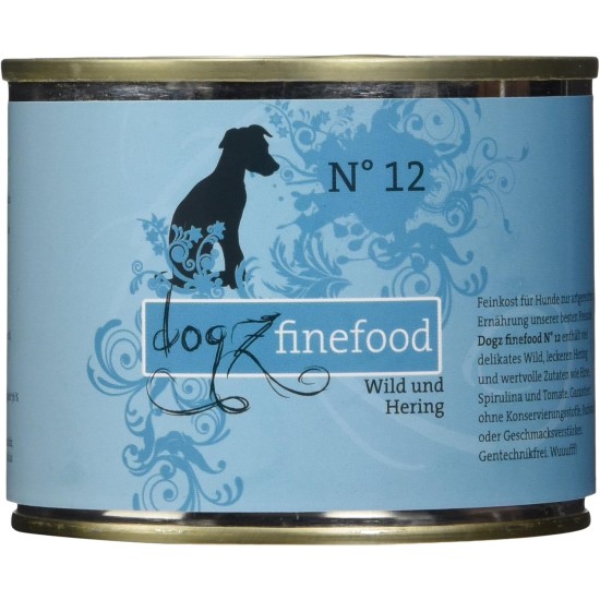 Wet Dog Food - N° 4 Chicken & Pheasant - Delicatessen Wet Food for Dogs & Puppies - Grain-Free & Sugar-Free - High Meat Content, 12 x 100 g Bags Wet Dog Food - N° 4 Chicken & Pheasant - Delicatessen Wet Food for Dogs & Puppies - Grain-Free & Sugar-Free - High Meat Content, 12 x 100 g Bags