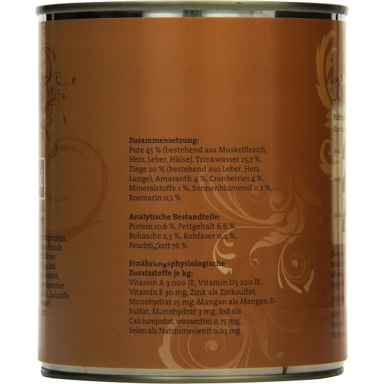 Wet Dog Food - N° 4 Chicken & Pheasant - Delicatessen Wet Food for Dogs & Puppies - Grain-Free & Sugar-Free - High Meat Content, 12 x 100 g Bags Wet Dog Food - N° 4 Chicken & Pheasant - Delicatessen Wet Food for Dogs & Puppies - Grain-Free & Sugar-Free - High Meat Content, 12 x 100 g Bags