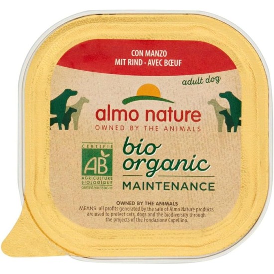 almo nature Bio Organic Maintenance Wet Food for Dogs with Chicken and Vegetables 9 Pack (9 x 300 g) almo nature Bio Organic Maintenance Wet Food for Dogs with Chicken and Vegetables 9 Pack (9 x 300 g)