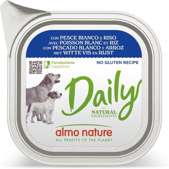 almo nature Daily Nassfutter für Hunde mit Kalb und Karotten, Ohne Gluten 9er Pack (9x300 g) almo nature Daily Nassfutter für Hunde mit Kalb und Karotten, Ohne Gluten 9er Pack (9x300 g)