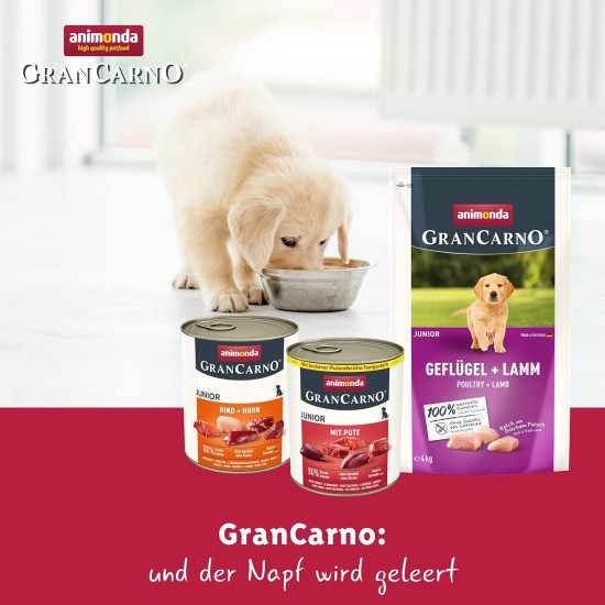animonda Gran Carno Adult Dog Food, Wet Food for Adult Dogs, Mix 3, 6 x 800 g animonda Gran Carno Adult Dog Food, Wet Food for Adult Dogs, Mix 3, 6 x 800 g