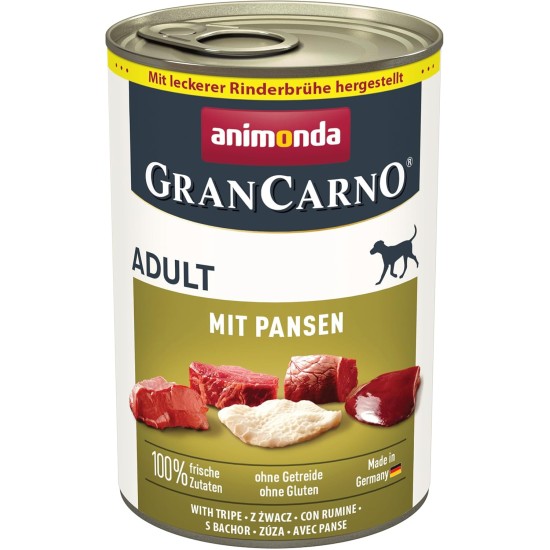 animonda GranCarno Adult Dog Food, Wet Dog Food for Adult Dogs, Beef & Lamb, 6 x 800 g animonda GranCarno Adult Dog Food, Wet Dog Food for Adult Dogs, Beef & Lamb, 6 x 800 g